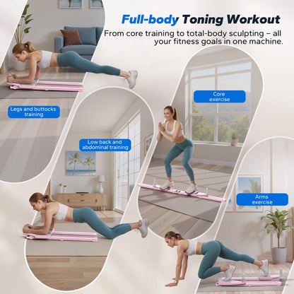 Portable Pilates Reformer Board