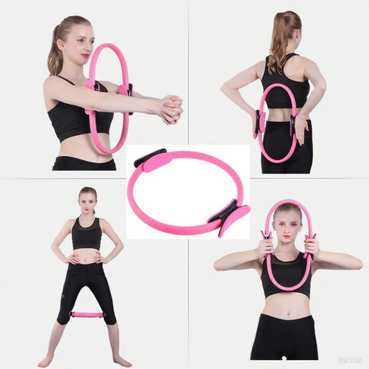 Pilates Ring Fitness Ring with Non Slip Handles