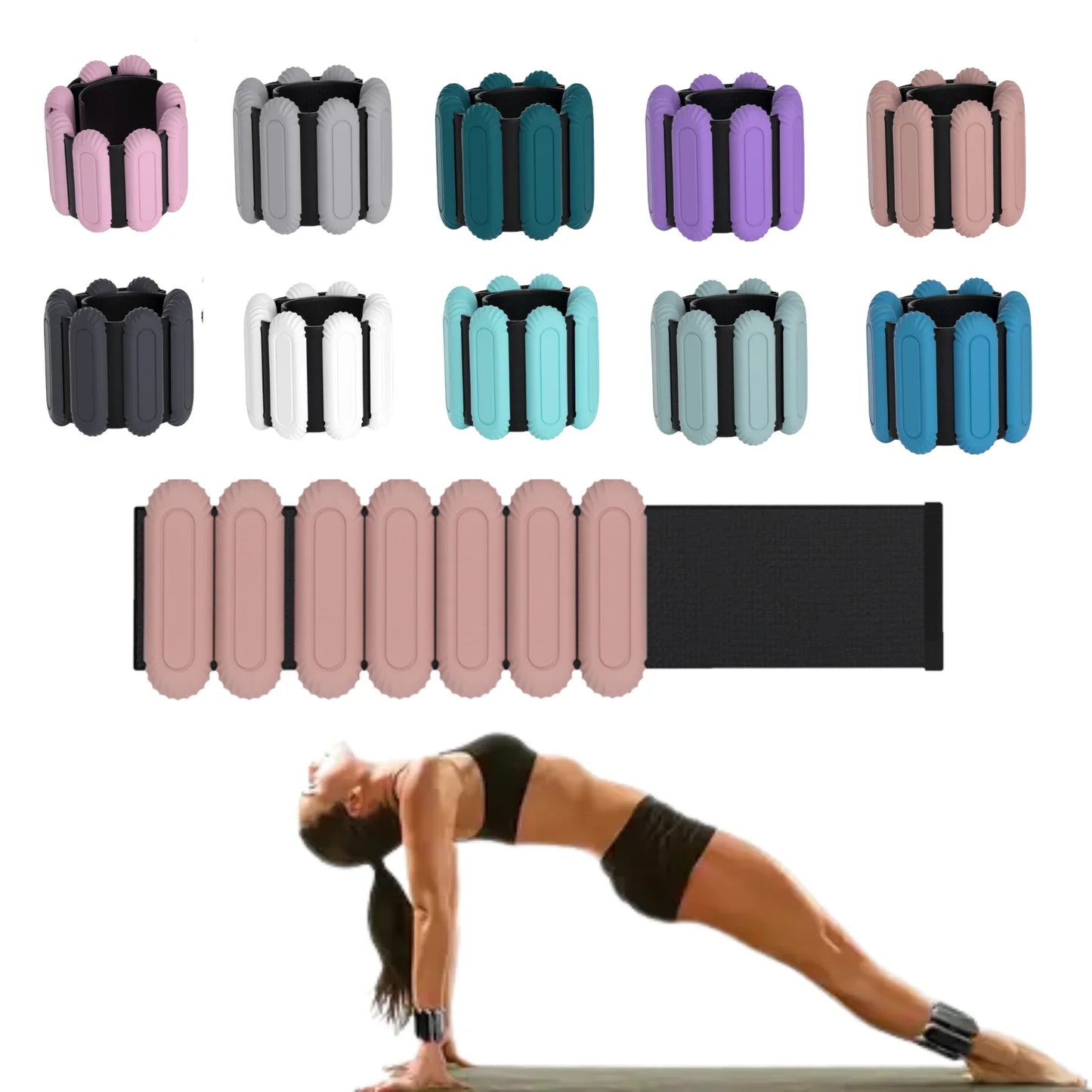 Adjustable wrist weight for gym