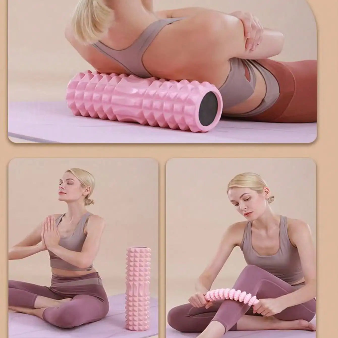 Deep Tissue Muscle Massage Foam Roller