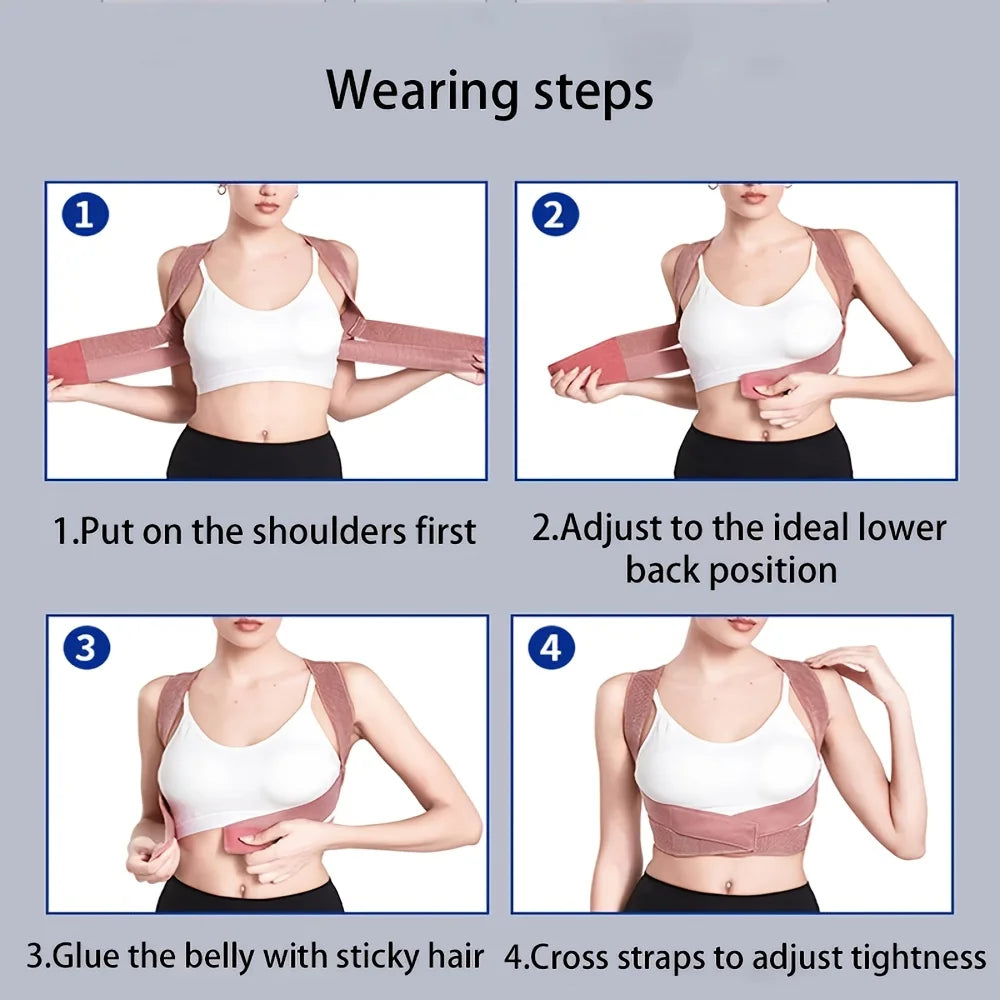 Adjustable Posture Corrector Belt