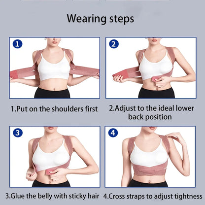 Adjustable Posture Corrector Belt