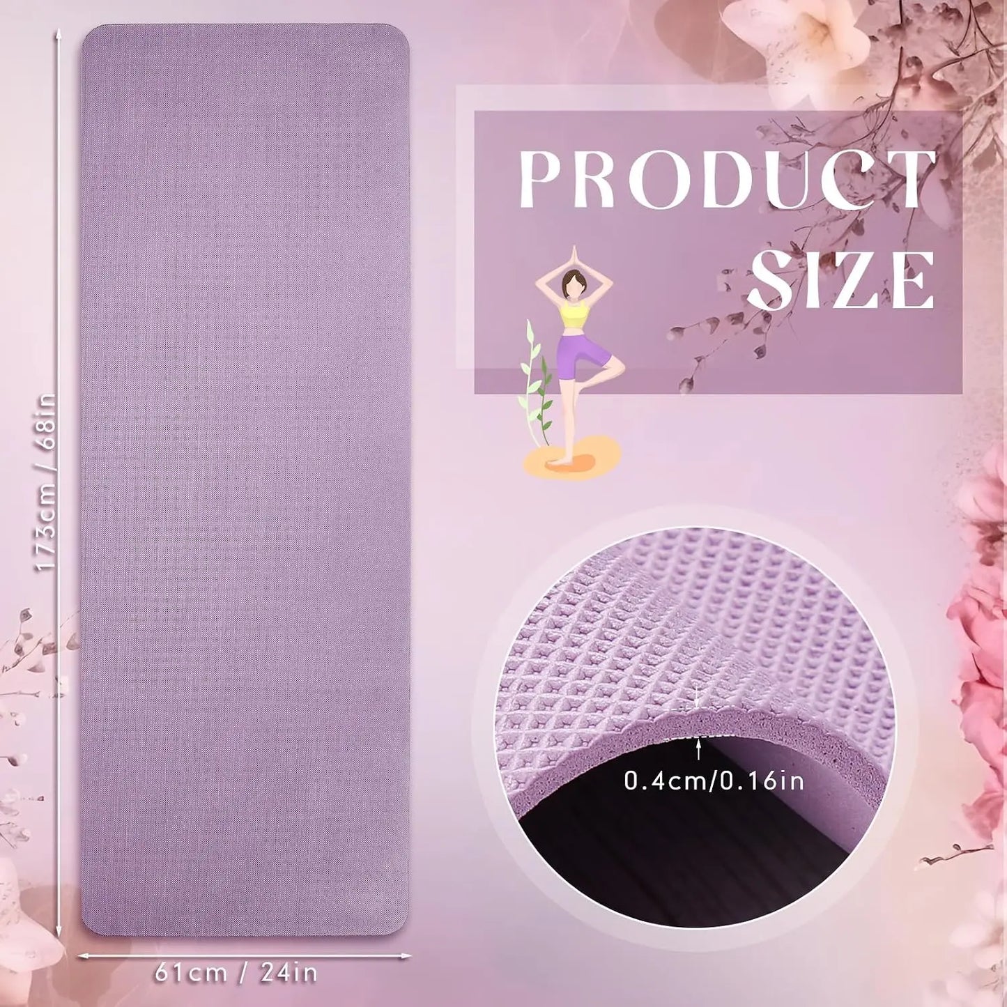 6 Pack Yoga Mats
