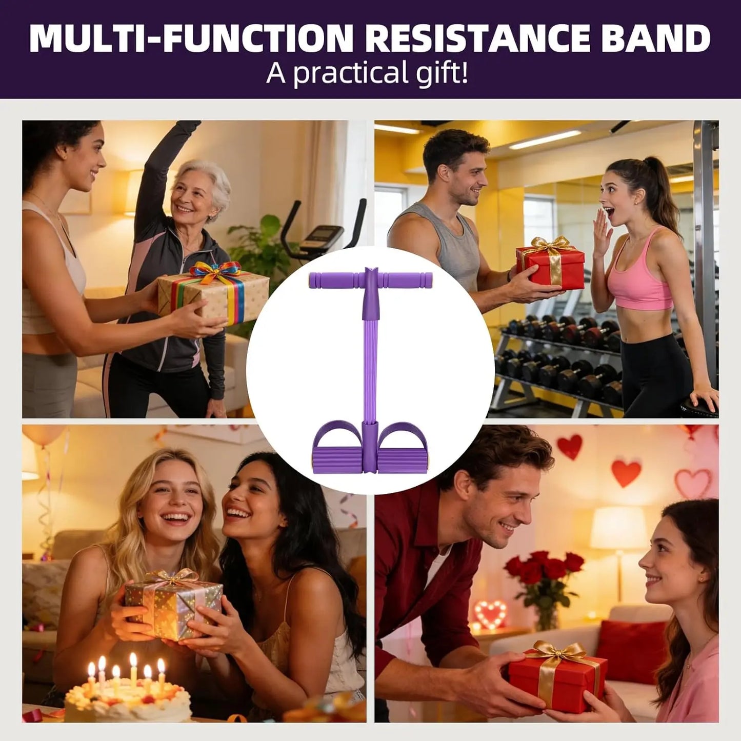 Multi-Tube Resistance Bands