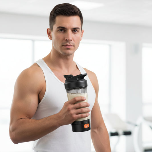 Electric Protein Shaker Bottle