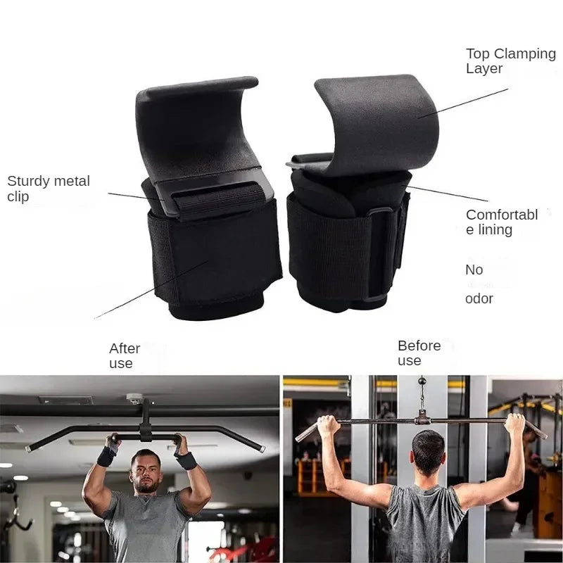 Weightlifting Hooks Straps