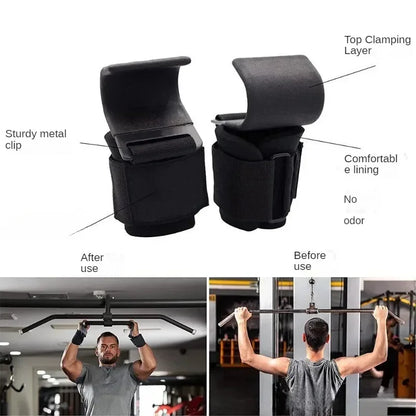 Weightlifting Hooks Straps