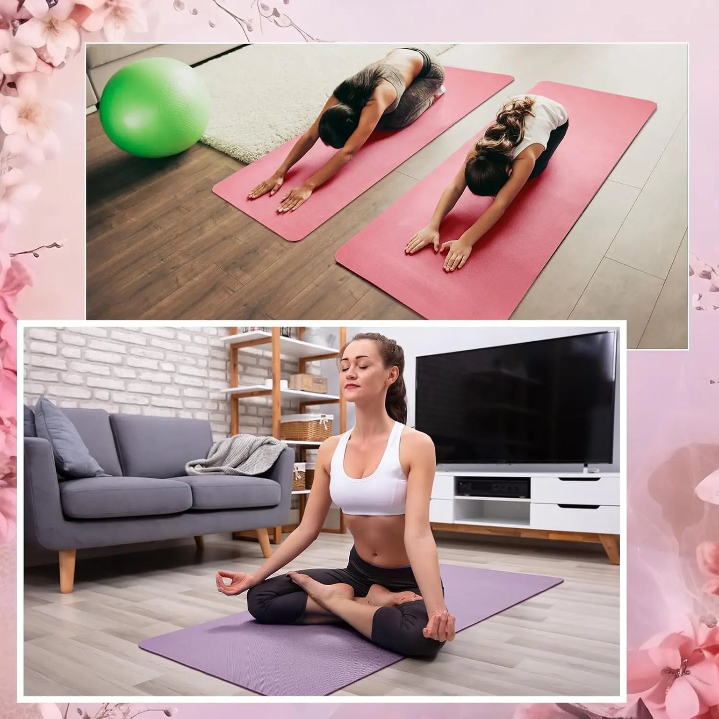 6 Pack Yoga Mats