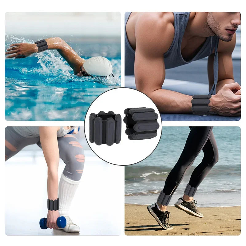 Adjustable wrist weight for gym